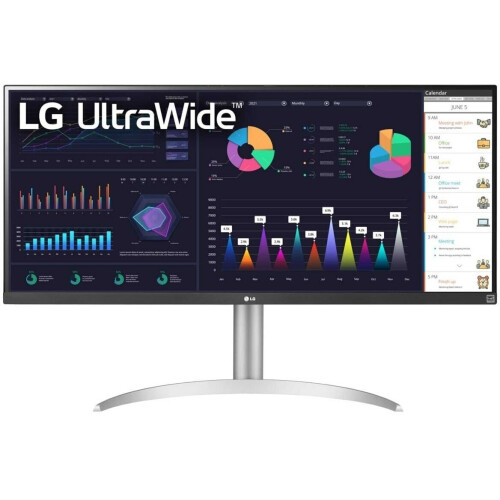 LG 34WQ650-W - UltraWide™ Monitor - 2560x1080 Resolutie - 100Hz Refresh Rate - Zwart Tweedehands