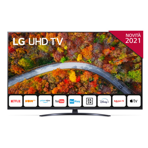 LG 50UP81006LA - Smart TV 50 inch - 4K Ultra HD Wifi - Blauw Tweedehands