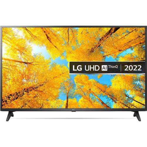 LG 50UQ75006LF - Ultra HD TV - 50"- Zwart