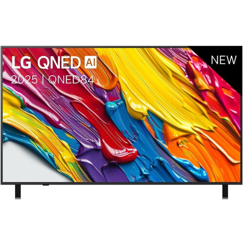 LG 65QNED84 - 65 inch - 4K QNED - HDR - AI Processor - webOS - Zwart Tweedehands