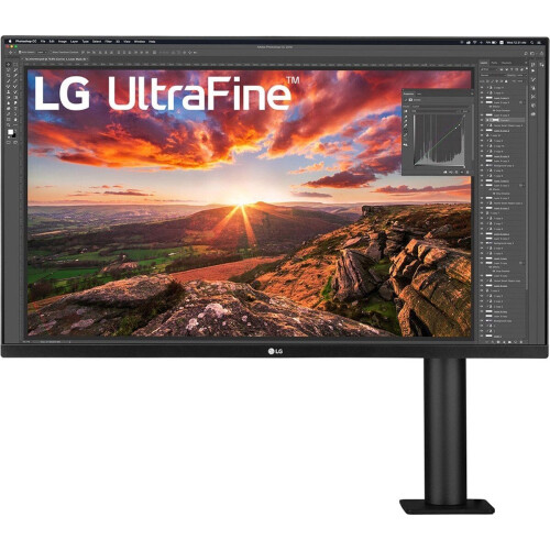 LG Ergo 32UN880 - 4K IPS Monitor - USB-C 60W - 32 Inch