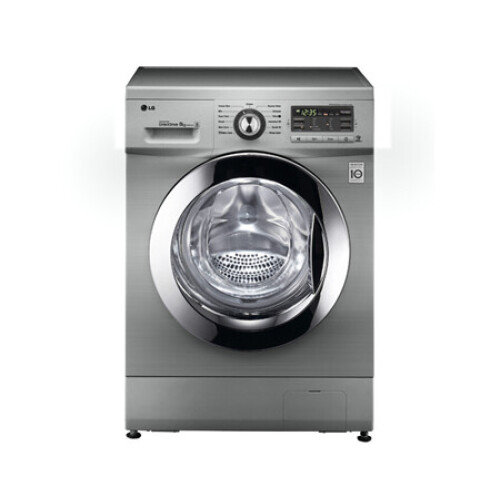 Lg F1296tda7 - Wasmachine - 8 Kg - 1200 Tpm - Direct Drive - Zilver | Nieuw (outlet)
