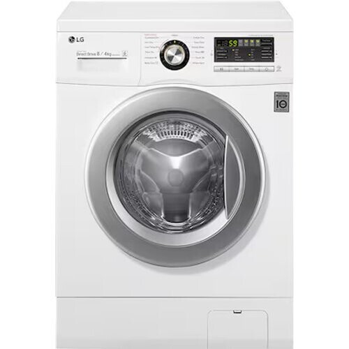 Lg F1496ad – Was-droogcombinatie – 8 Kg Wassen - 4 Kg Drogen – 1400 Tpm – 6 Motion Direct Drive – Smart Diagnosi Tweedehands