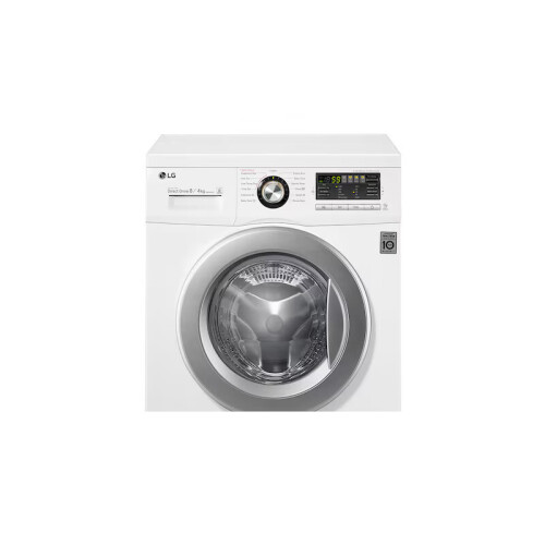 Lg F1496ad – Was-droogcombinatie – 8 Kg Wassen - 4 Kg Drogen – 1400 Tpm – 6 Motion Direct Drive – Smart Diagnosi