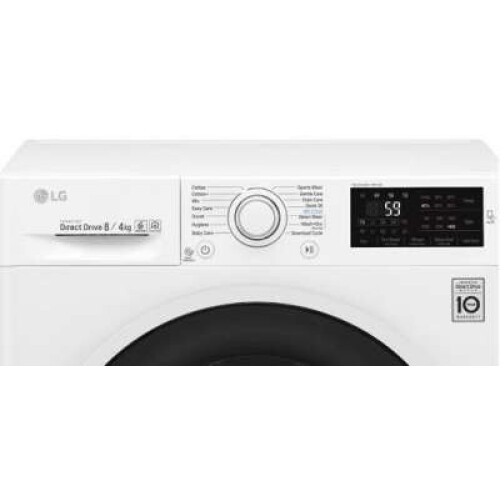 Lg F4j6tm0w - Was-droogcombinatie - 8 Kg Wassen - 4 Kg Drogen - 1400 Tpm - Direct Drive | Tweedehands (Refurbished)