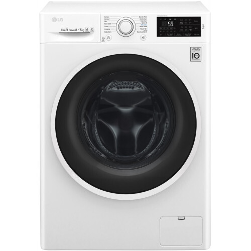 Lg F4j6tmow - Wasmachine - 8 Kg - 1400 Tpm - Direct Drive & Turbowash