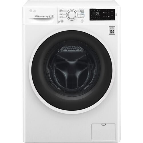 Lg F4j6tmow - Wasmachine - 8 Kg - 1400 Tpm - Direct Drive & Turbowash Tweedehands