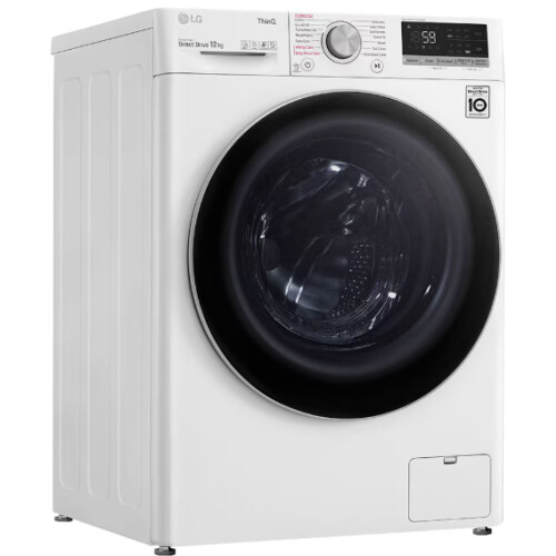 Lg F4v712wtse - Wasmachine - 12 Kg - 1400 Tpm - Ai Dd & Steam - Energieklasse B | Nieuw (outlet)