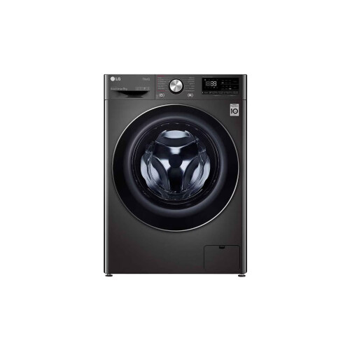 Lg F4v909btse - Wasmachine - 9 Kg - 1400 Tpm - Ai Dd & Turbowash 360 - Energieklasse A - Zwart | Nieuw (outlet)