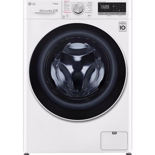 LG F4WN508S0 - Wasmachine - 14 wasprogramma's en stoomfunctie - Energieklasse D Tweedehands