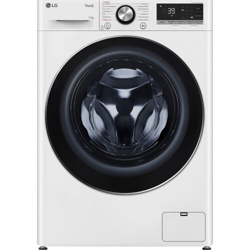 LG F4WR7012 - Wasmachine - 11 kg - 1350 tpm - TurboWash™ 39 - AI DD™ - Steam - Wit met zwarte deur Tweedehands