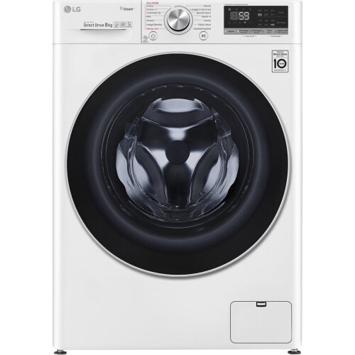 LG F4WV708P1 - Voorlader - 8 kg - 1360 RPM - Wit
