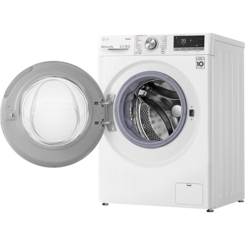 LG F4WV708S0E - Wasmachine - 8 kg - TurboWash™ 39 - AI DD™ - Stoom - Wit