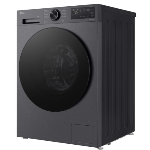 Lg F4wx709yb - Wasmachine - 9 Kg - 1400 Tpm - Ai Dd & Steam - Energieklasse A - Zwart | Nieuw (outlet)