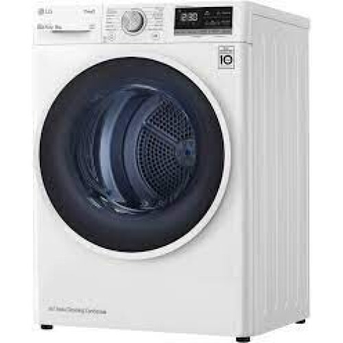 Lg Fdv309w - Warmtepompdroger - 9 Kg - Dual Inverter Heat Pump - 64 Db - Energieklasse D | Nieuw (outlet)
