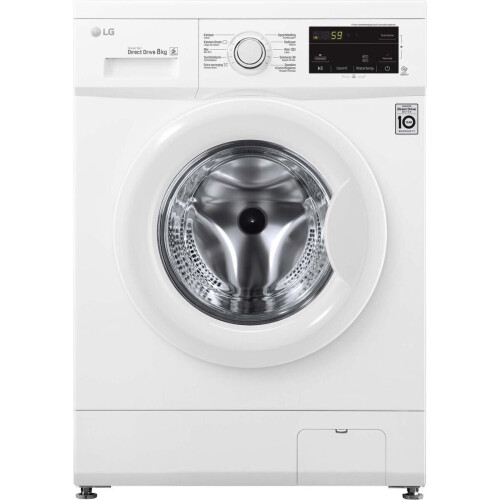 Lg Fh4j3tdn0 Wasmachine – 8 Kg 1400t Direct Drive 6 Motion Smart Diagnosis