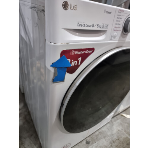 Lg Fwv585ws - Was-droogcombinatie - 8 Kg Wassen - 5 Kg Drogen - 1400 Tpm - Ai Dd