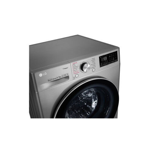 Lg Fwv796sts - Was-droogcombinatie - 9 Kg Wassen - 6 Kg Drogen - 1400 Tpm - Steam+ & Turbowash - Energieklasse E | Nieuw (outlet)