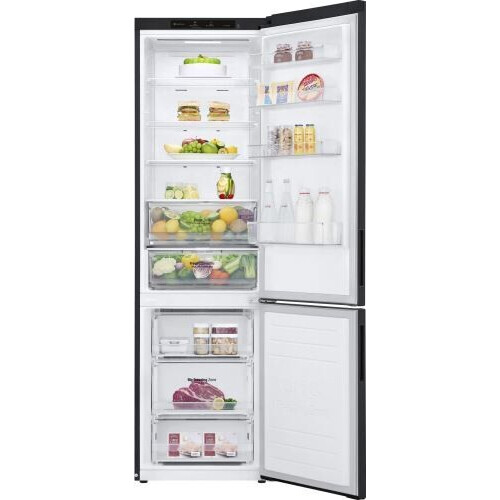Lg Gbp62mcnbc - Koel-vriescombinatie - 203 Cm - Energieklasse B - Zwart | Nieuw (outlet)
