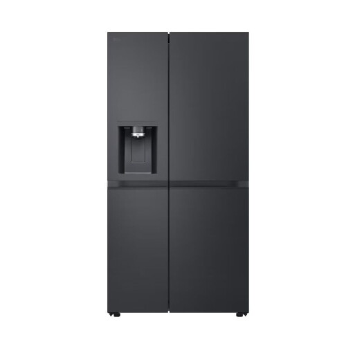 LG GSLE91EVAC - Amerikaanse Koelkast - 628L - SpacePlus® - Zwart staal Tweedehands
