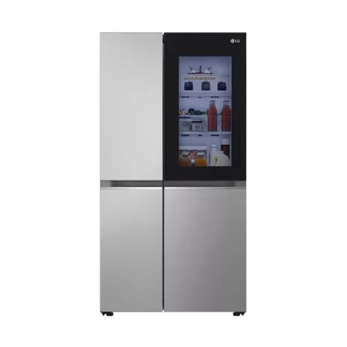 LG Gsvv80pyll - Amerikaanse Koelkast - 416L Koel 239L Vries - Zilver