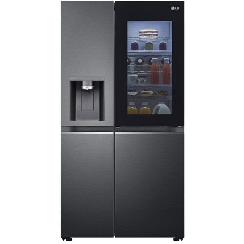 LG GSXE81EVBD - Amerikaanse koelkast - InstaView™ Door-in-Door™ - Zwart Staal