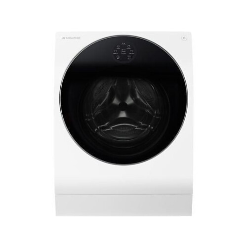 LG LSWD100X - Was-droogcombinatie - 12 kg wassen 7 kg drogen - Zwart