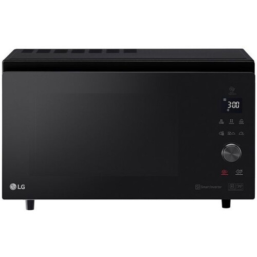 LG MJ3965BPS - Combimagnetron - 39L - Smart Inverter - Houtskool Hitte Element Tweedehands