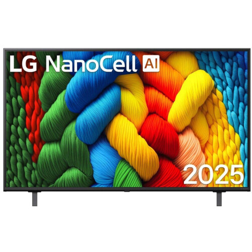 LG NANO81 (2025) - 4K NanoCell TV - AI Processor - Zwart