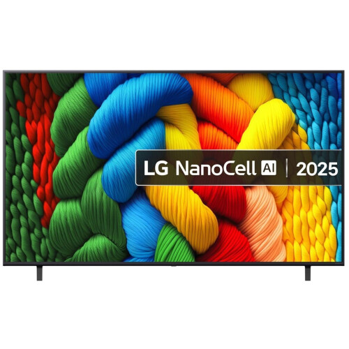 LG Nanocell NANO80 (2025) - 75"Ultra HD Smart TV - 4K HDR - Zwart Tweedehands