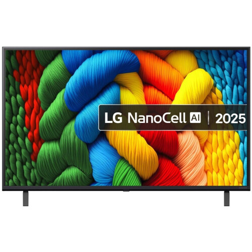 LG Nanocell NANO80 (2025) - Smart TV - 4K Ultra HD 43"- Zwart Tweedehands