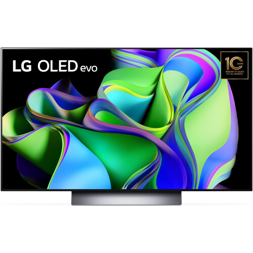 LG OLED evo C3 - Ultra HD TV - 48"- 100Hz - Dolby Vision - Zwart