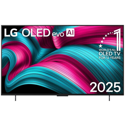 LG OLED evo C55 - Ultra HD TV - OLED Evo-technologie 4K 144Hz - Zwart