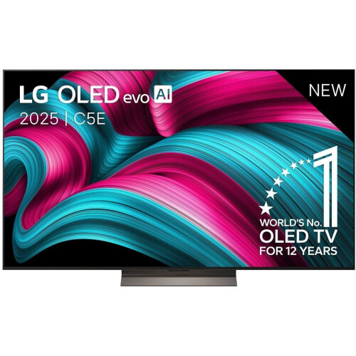 LG OLED evo C5E - 65"- 4K Ultra HD - Zwart