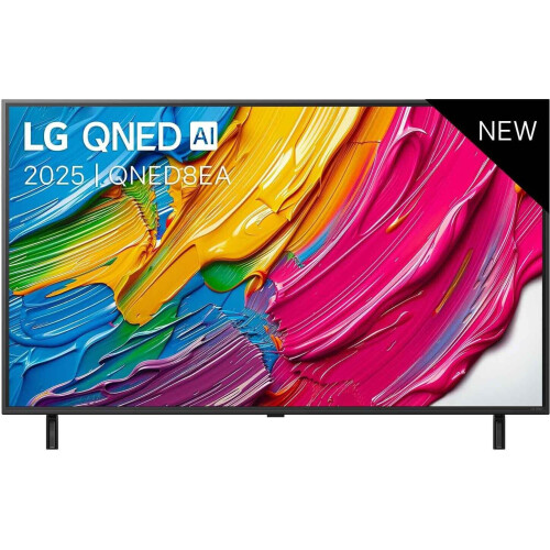 LG QNED8E - Ultra HD TV - 50"4K QNED-kleur - Zwart (2025) Tweedehands