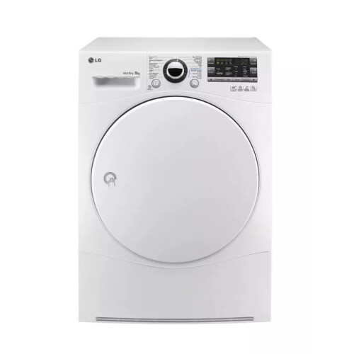 Lg Rc8055ah1m - Warmtepompdroger - 8 Kg - Zelfreinigende Condensor - 65 Db - Energieklasse A++ | Tweedehands (Refurbished)