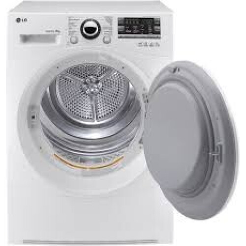 Lg Rc8055ah1m - Warmtepompdroger - 8 Kg - Zelfreinigende Condensor - 65 Db - Energieklasse A++ | Tweedehands (Refurbished)