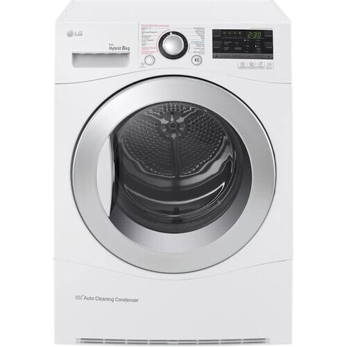 Lg Rc8055ap2f - Warmtepompdroger - 8 Kg - Eco Hybrid - 64 Db - Energieklasse A++ | Tweedehands (Refurbished) Tweedehands