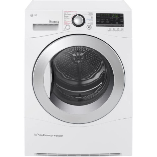 Lg Rc8055ap2f - Warmtepompdroger - 8 Kg - Eco Hybrid - 64 Db - Energieklasse A++ | Tweedehands (Refurbished)