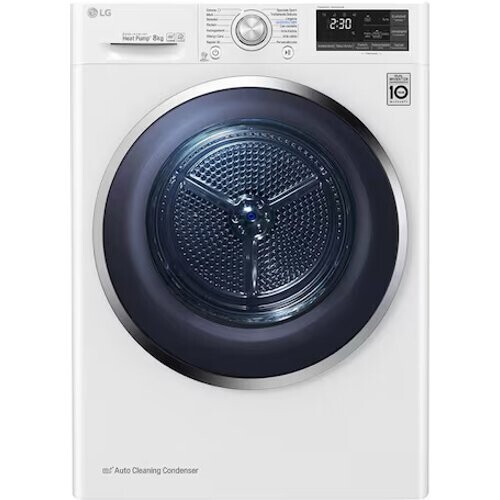 Lg Rc80u2av3w - Warmtepompdroger - 8 Kg - 62 Db - Energieklasse A+++ | Tweedehands (Refurbished) Tweedehands