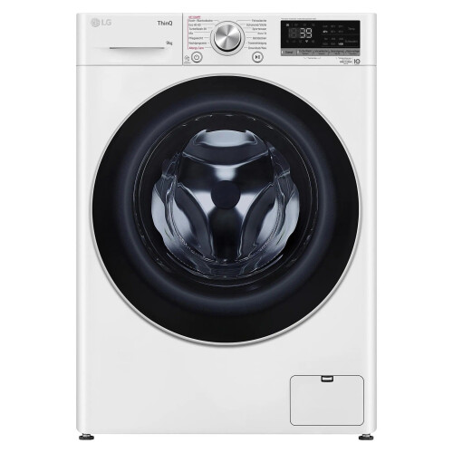 LG Thinq F6WV709P1 - Wasmachine - 9KG - WiFi - Steam - TurboWash 360°