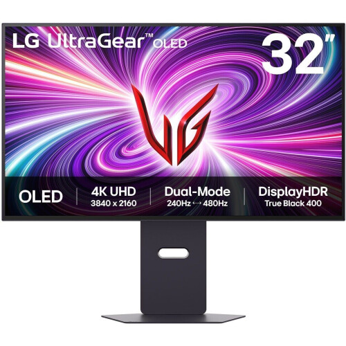LG UltraGear 32GS95UV - Gaming Monitor - 32 inch 4K OLED 240Hz - Mat
