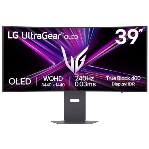 LG UltraGear 39GX900A-B - OLED Monitor - 3440x1440 Resolutie - 240Hz - Zwart Tweedehands