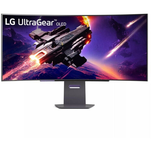 LG UltraGear 45GS95QE - Curved OLED Monitor - 240Hz - Zwart Tweedehands