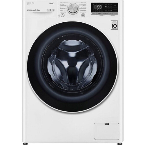 LG V5WD96TWO - WAS-DROOGCOMBI 9KG - 1400T - Wit