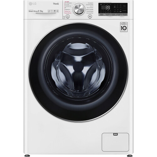 Lg V7wd96h1a - Was-droogcombinatie - 9 Kg Wassen - 6 Kg Drogen - 1400 Tpm - Ai Dd & Steam - Energieklasse A/e | Nieuw (outlet)