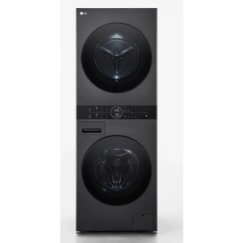LG WashTower WT1210BBTN - Wasdroger 12 kg - WiFi-compatibel - Zwart Tweedehands