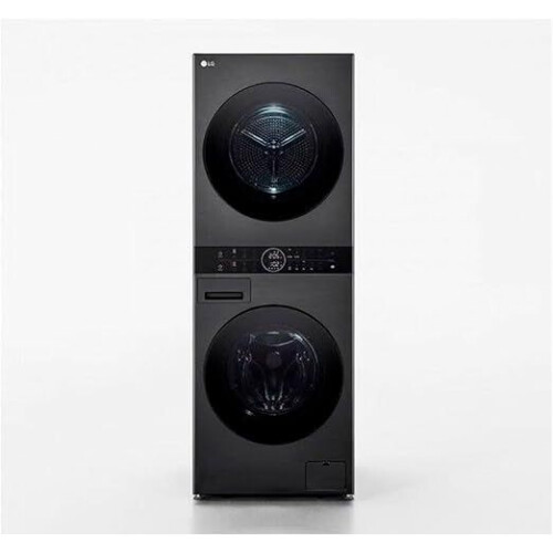 LG WT1210BBF - Wasmachine + Droger - TurboWash™360 AIDD™ - Grafiet roestvrij staal Tweedehands