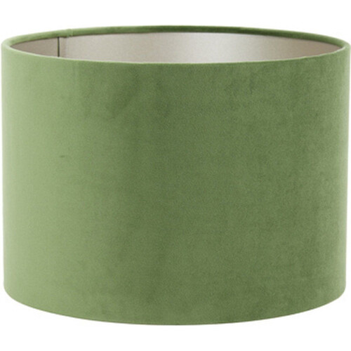 Light & Living - Lampenkap VELOURS - Ø40x30cm - Groen Tweedehands