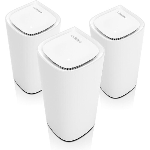Linksys MX6203 Velop Pro - WiFi 6E - Mesh WiFi - Dual-Band - 5400 Mbps - Wit (3-pack) Tweedehands